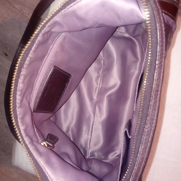Coach Vintage Plum Purse - Picture 2 of 6